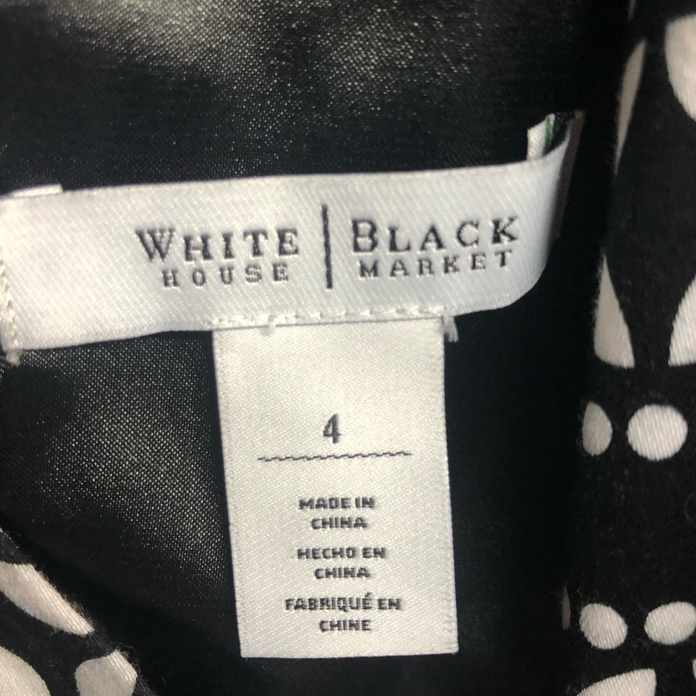 White House black market lk nw sz 4 beautiful 👗 - Picture 3 of 3